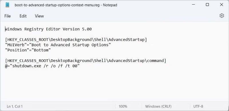 صورة لـ ما هو ملف السجل في Windows ، وكيف يُمكنك إنشاء واستخدام واحد؟ | 1CVmth6S-19pCVSG-fmUIUA-DzTechs