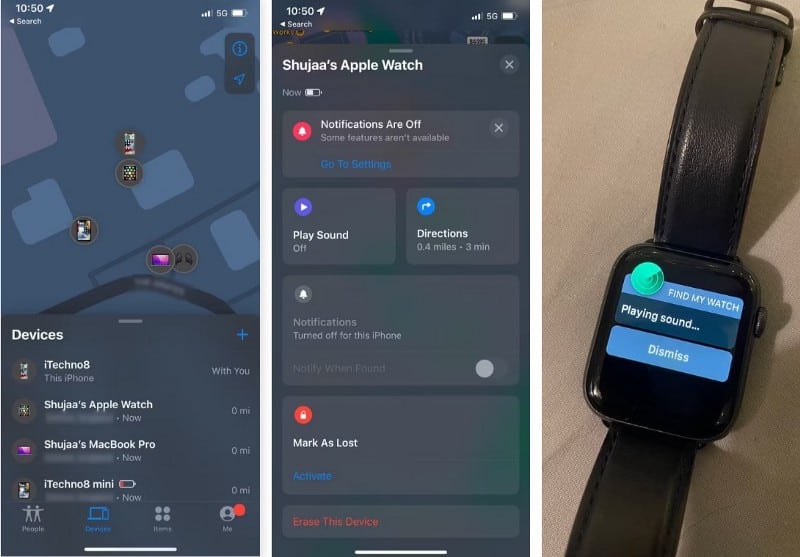 صورة لـ كيفية تحديد مكان Apple Watch باستخدام iPhone الخاص بك | 1FcnpMBulL_eCEdaB8knVdA-DzTechs