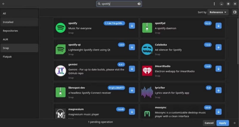 صورة لـ كيفية تثبيت وإزالة التطبيقات في Manjaro Linux | 1IUxhxugou7jCe2lk-XvCZw-DzTechs