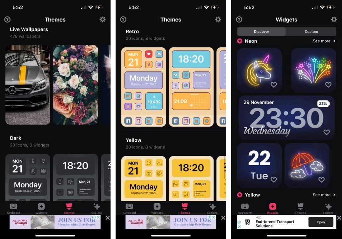 صورة لـ تطبيقات مذهلة لتخصيص تصميم الشاشة الرئيسية للـ iPhone | 1QM3z0VbGa8btFp9Djrw6-Q-DzTechs