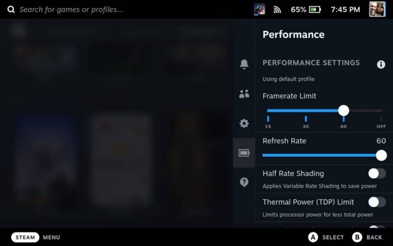 صورة لـ كيفية إطالة عمر بطارية Steam Deck | 1W305TMafiCGigTYlWeaNaQ-DzTechs