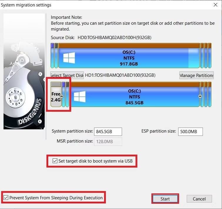 صورة لـ كيفية ترحيل Windows إلى SSD باستخدام DiskGenius | 1Z20viCIznYkUitBzW8H29Q-DzTechs