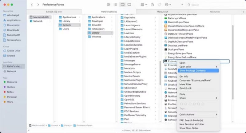 صورة لـ كيفية استخراج أيقونات التطبيقات المُضمّنة ومن جهة خارجية على macOS | 1sFbq6K6Yj1F3pKuN2KfHzw-DzTechs