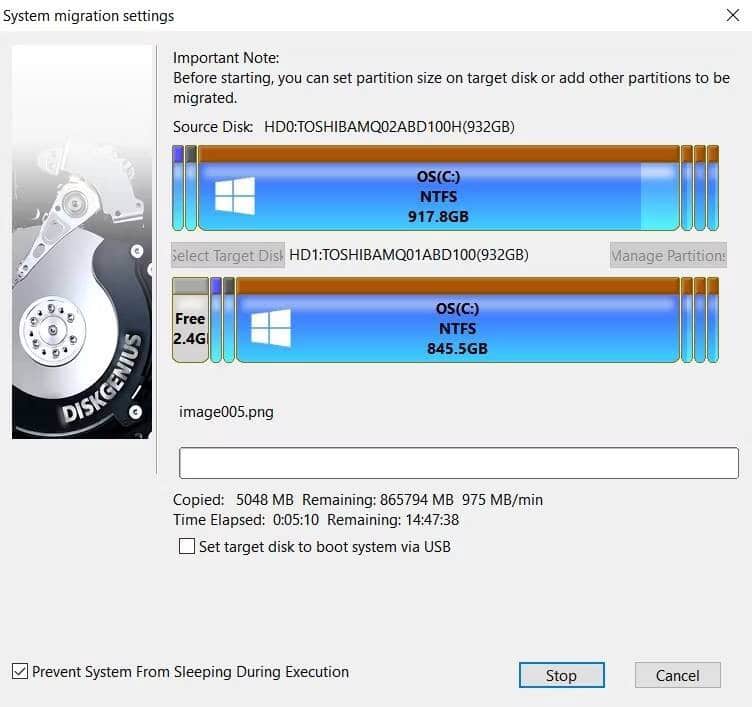 صورة لـ كيفية ترحيل Windows إلى SSD باستخدام DiskGenius | 1uVUG7bIPQwVDe4dA8byagw-DzTechs