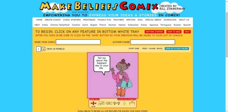 صورة لـ أفضل مُنشئي القصص المصورة على الإنترنت لإنشاء الكوميديا بسهولة | 1wh71k5BTX34BB_eci0DF2Q-DzTechs