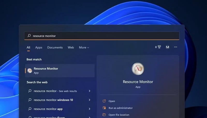 صورة لـ طرق لفتح أداة “مراقبة الموارد” في Windows 11 | 1RtJzA2OOc3K7CjpmpqUonw-DzTechs