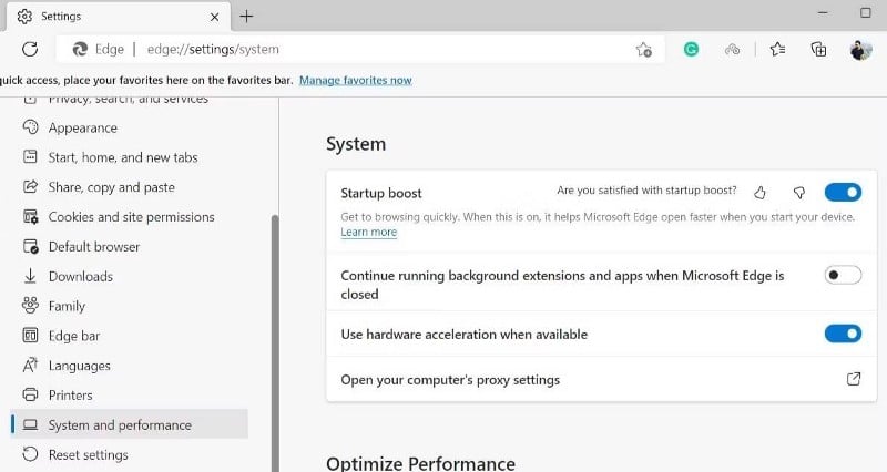 صورة لـ هل يستمر Microsoft Edge في فتح نفسه على نظام Windows؟ جرب هذه الإصلاحات | 1gicKeC8u-dY5GrLB9h1BBg-DzTechs