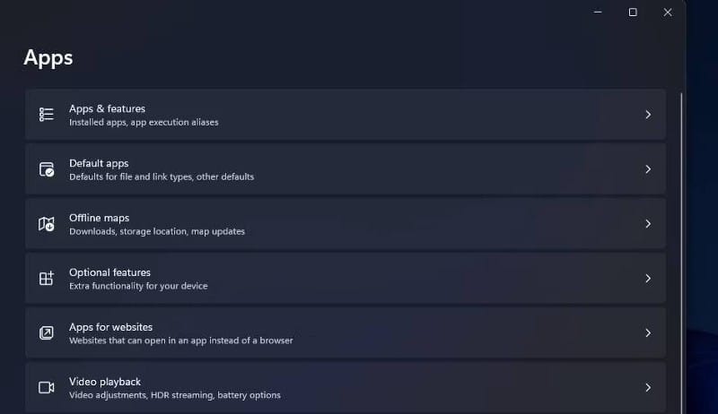 صورة لـ طرق مُختلفة لفتح “التطبيقات والميزات” في Windows 11 | 1i9slONAMg8CZn0jNwG55Zw-DzTechs