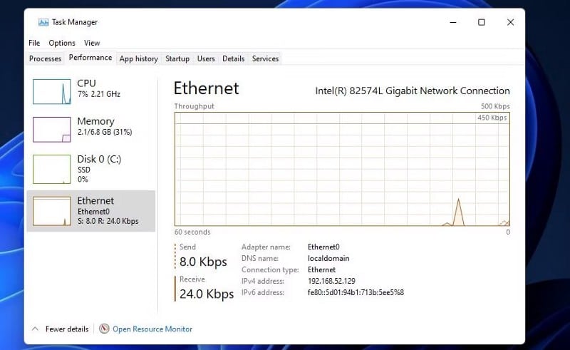 صورة لـ طرق لفتح أداة “مراقبة الموارد” في Windows 11 | 1mJiY6RDShKiXSxWR2o6rFQ-DzTechs