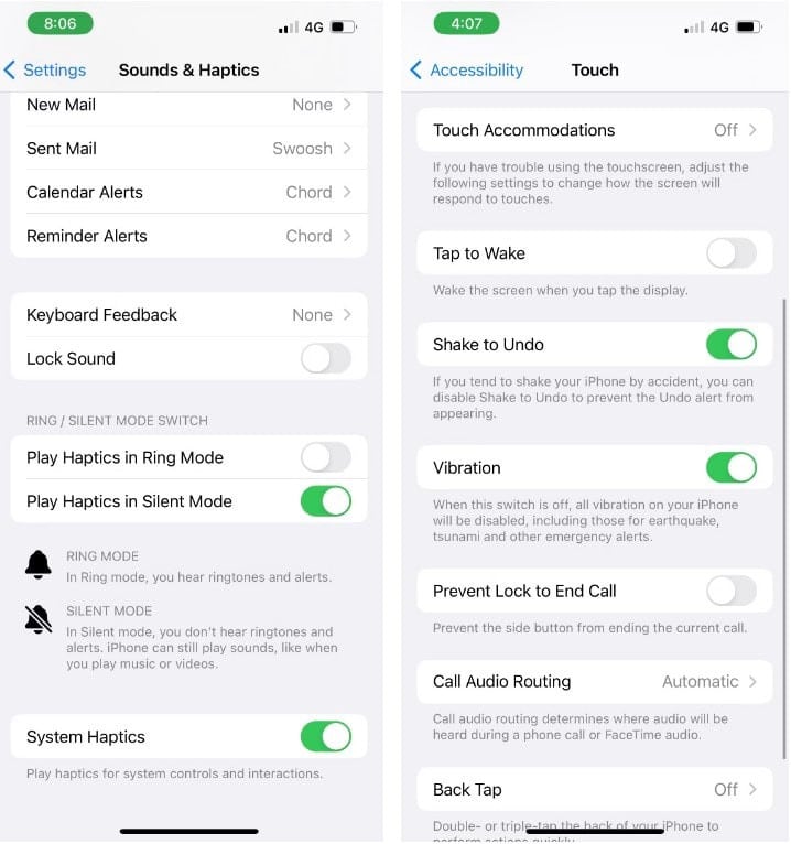 صورة لـ الـ iPhone لا يهتز في النمط الصامت أو نمط الرنين؟ أفضل الإصلاحات لتجربتها | 1x8ysm-cVMmLjReLl_z4Vow-DzTechs