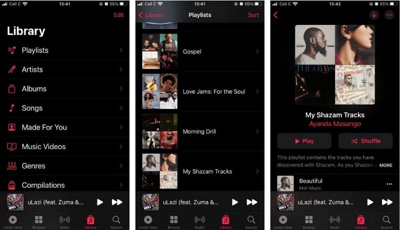 صورة لـ كيفية الوصول إلى سجل Shazam الخاص بك على iOS و Android وعلى الويب | 1xAcmFux4wmiQpSz5L14K6Q-DzTechs