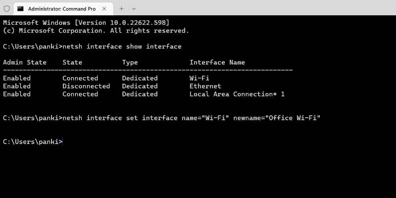 صورة لـ كيفية إعادة تسمية محول الشبكة على Windows 11 | 1-tXkgaU0p1V9iJ3db7XNrA-DzTechs