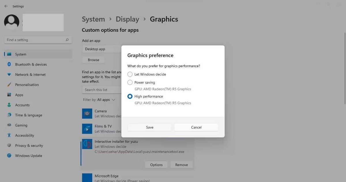 صورة لـ كيفية تسريع Yuzu Emulator على نظام Windows | 11gq381mEfCXu6AQa7ef7pA-DzTechs