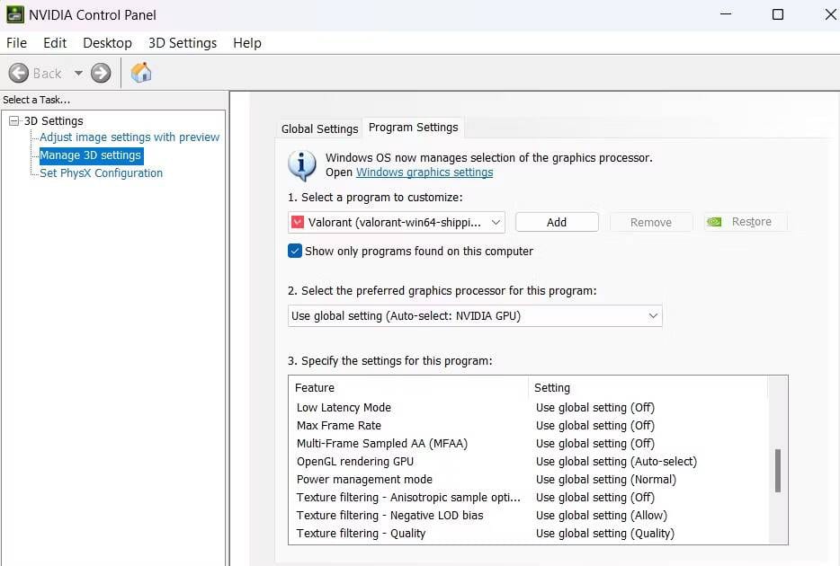 صورة لـ كيفية إصلاح مشكلة تمزق الشاشة في Valorant على Windows | 1GeX_t0dUUJ7fkOCqTsoAcQ-DzTechs