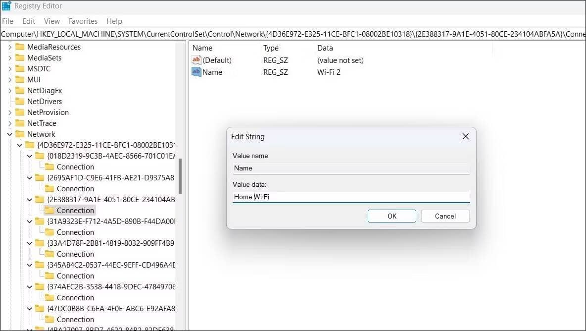 صورة لـ كيفية إعادة تسمية محول الشبكة على Windows 11 | 1IqlpQktFSVgvLcgGOIU7bg-DzTechs
