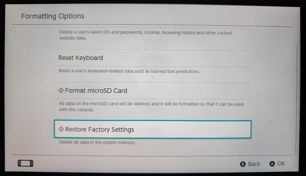 صورة لـ طرق لإعادة تعيين Nintendo Switch لإصلاح المشاكل المُختلفة | 1UcfRLteb5JZabFgcWD3Kmg-DzTechs