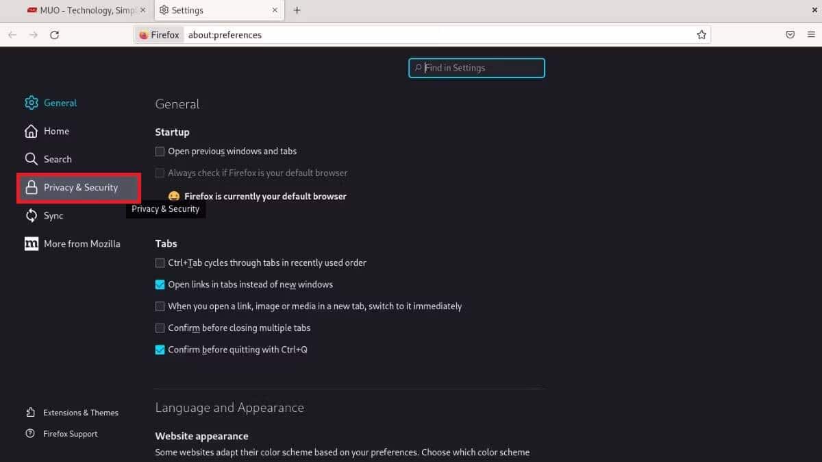 صورة لـ كيفية تحسين خصوصيتك وأمانك في Firefox عن طريق تغيير الإعدادات | 1UnglrcKrZvydzZMdnqxUZQ-DzTechs
