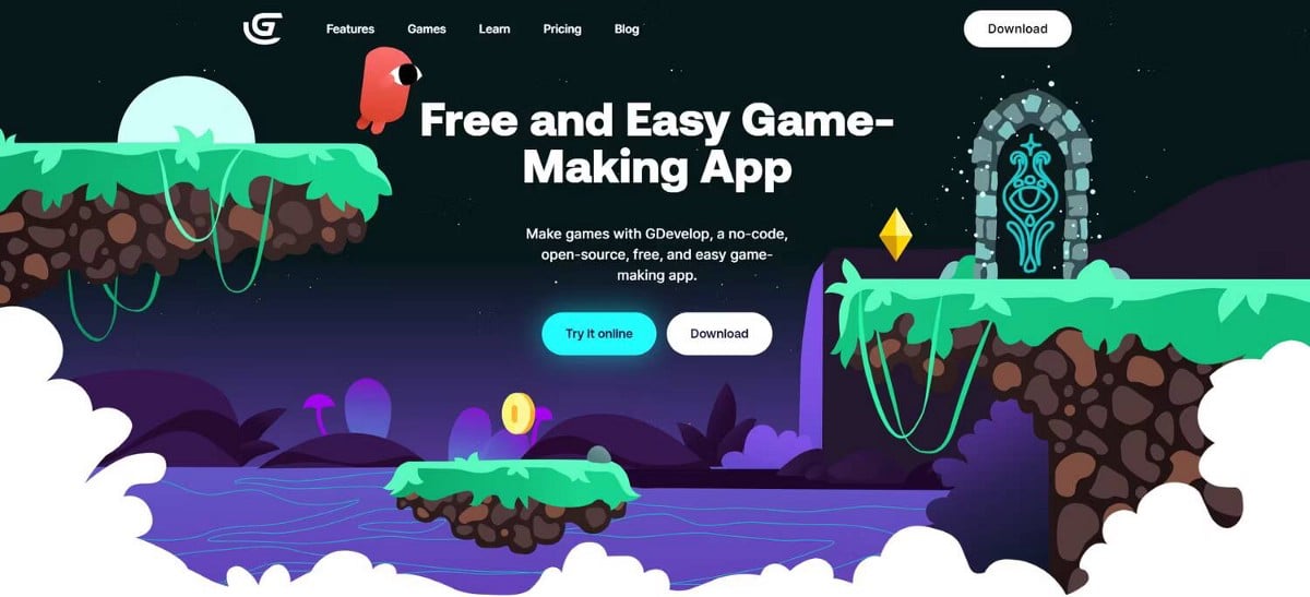 صورة لـ أفضل محركات جافا سكريبت لتطوير الألعاب | 1udnadSkcyFE5UUCFRLpEqA-DzTechs