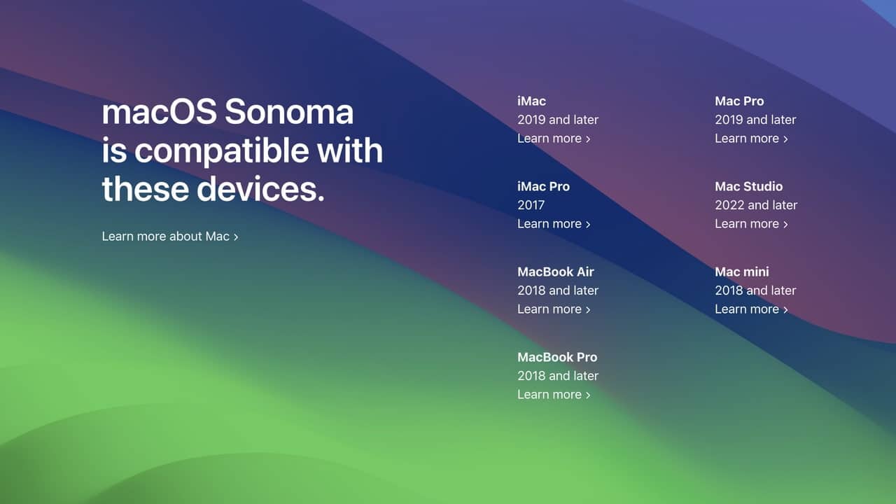صورة لـ خطوات تحضير الـ Mac الخاص بك للترقية إلى macOS Sonoma | 90852-1280