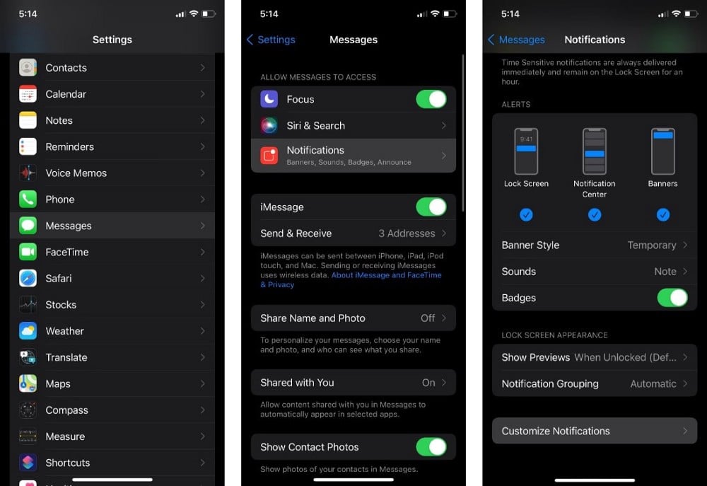 صورة لـ كيفية منع تنبيه “الرسائل” من الرنين مرتين على iPhone | 1-1tH31Mps2oMvPflEa-e-w-DzTechs