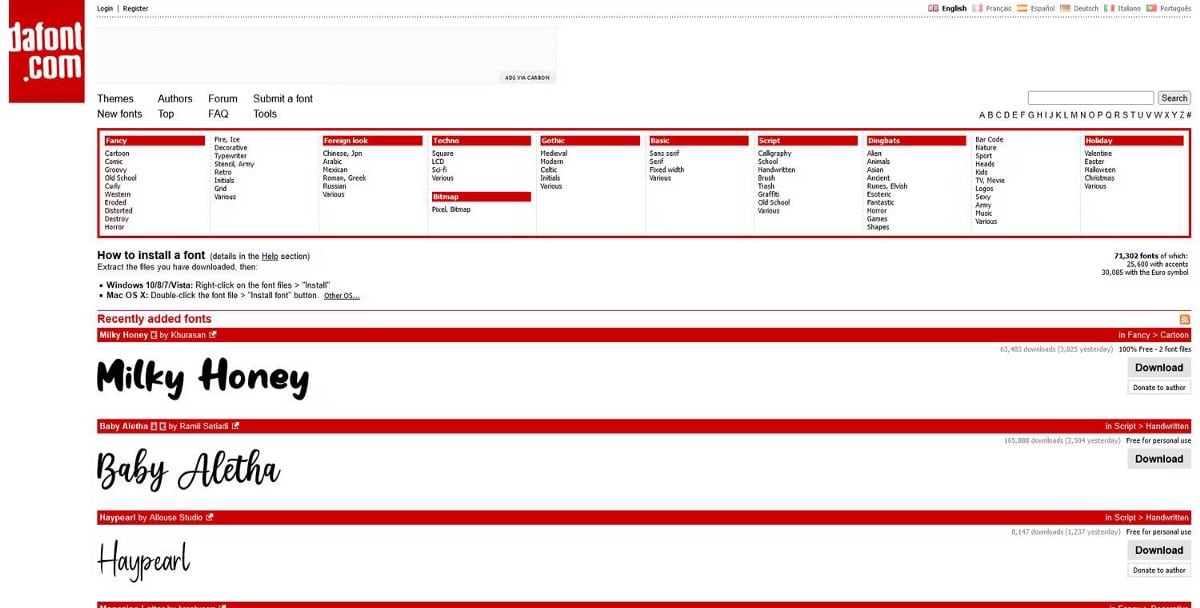 صورة لـ أفضل مواقع الخطوط عبر الإنترنت لتنزيل مختلف الخطوط بشكل مجاني | 16R-QusTUgckBoYXm56lTxw-DzTechs