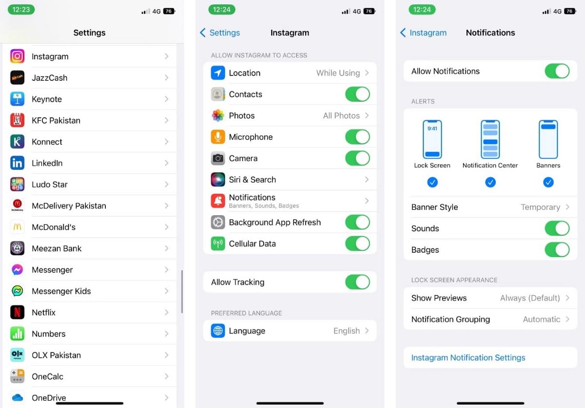 صورة لـ هل لا تتلقى إشعارات Instagram؟ إليك كيف تُصلحها | 1GAvm8nVfnQ6uwa4C6X4s_Q-DzTechs