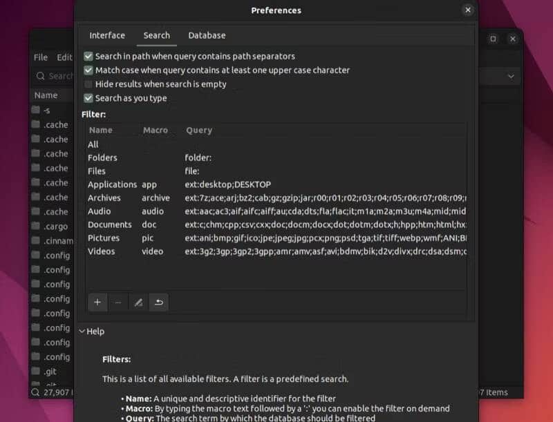 صورة لـ كيفية استخدام FSearch للعثور على الملفات والمجلدات بسرعة على Linux | 1M2r-qrHIK1VkrGVx2I9pbQ-DzTechs