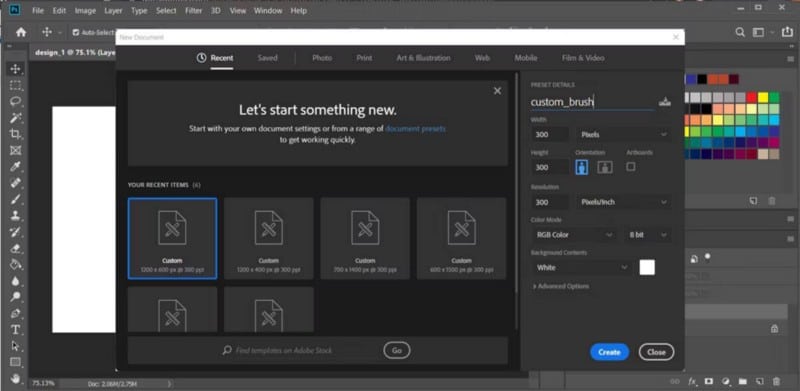 صورة لـ كيفية إنشاء فرش مُخصصة بسهولة في Photoshop | 1QdmpBO7FTWzREvVvu1pwjQ-DzTechs