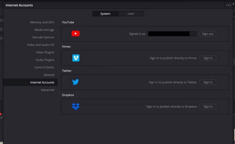 صورة لـ كيفية تحميل مقاطع الفيديو مباشرةً إلى YouTube من DaVinci Resolve 18 | 1gBhskbibYn0QDSnpE-g9mw-DzTechs