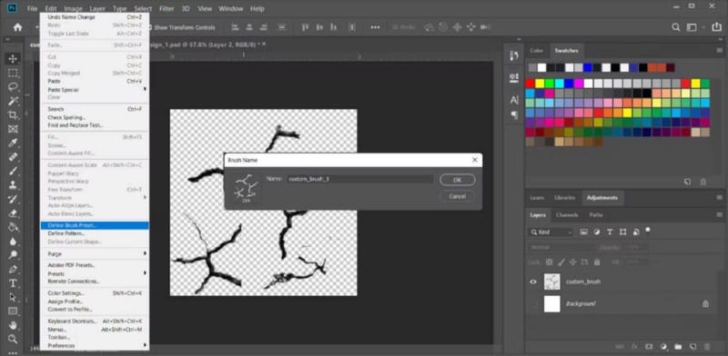 صورة لـ كيفية إنشاء فرش مُخصصة بسهولة في Photoshop | 1wyeKxNP7R9zpWeNeCTcptw-DzTechs