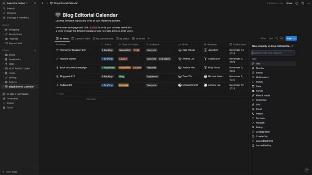 صورة لـ كيفية تنظيم وتخطيط مُحتواك باستخدام Notion | 10zJiz1BizlrAJKPXsTB9yw-DzTechs