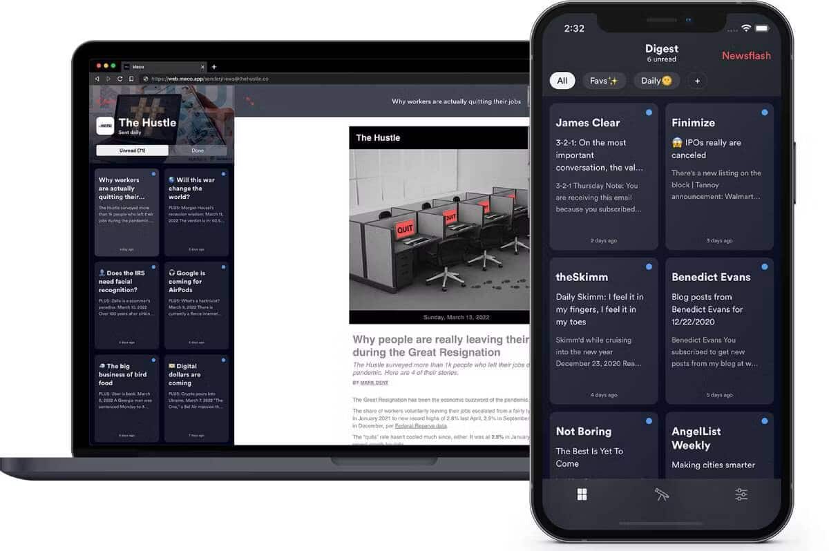 صورة لـ أفضل تطبيقات قراءة الرسائل الإخبارية لتنظيم بريدك الوارد جيدًا | 1FosW0J0sKmP3dbwjrKivKQ-DzTechs