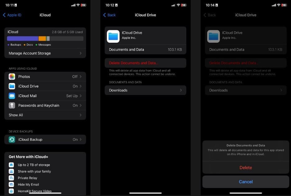 صورة لـ مستندات وبيانات iPhone: ما هي وكيف تحذفها؟ | 1W9ZYPAr9KHRWvTwiO8MYuw-DzTechs
