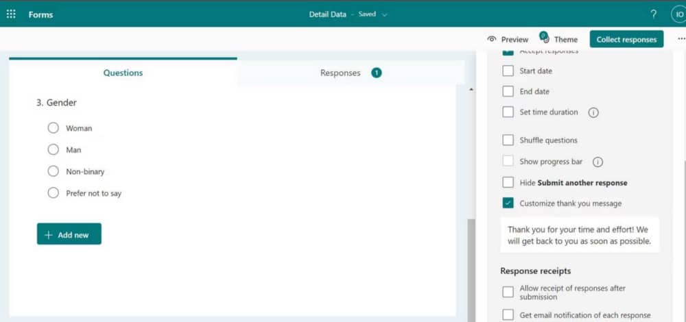 صورة لـ نصائح وحيل Microsoft Forms يجب أن تعرفها | 1cTvp6Fmec3Wf1JNj6O0TQA-DzTechs