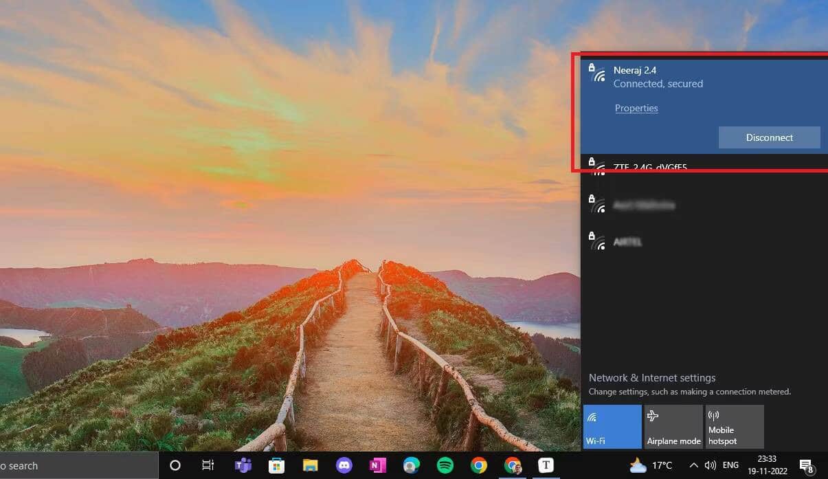 صورة لـ طرق التحقق من قوة اتصال Wi-Fi على Windows | 1gnd7fvNRrU0ISPAYfC-UfA-DzTechs