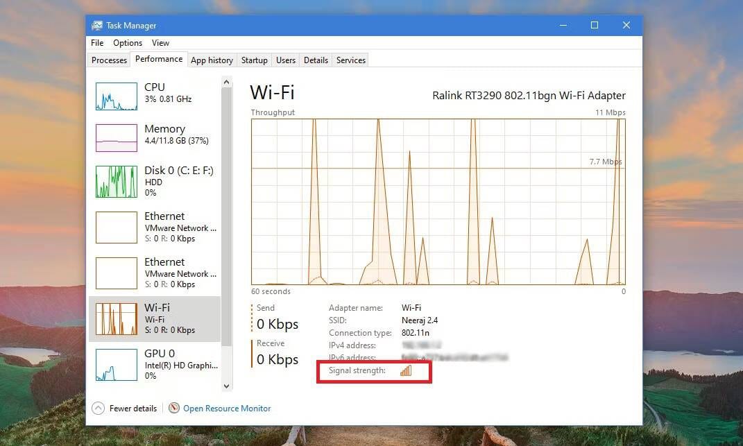 صورة لـ طرق التحقق من قوة اتصال Wi-Fi على Windows | 1lFB9MUjt9jB-XyHl0hAXVQ-DzTechs