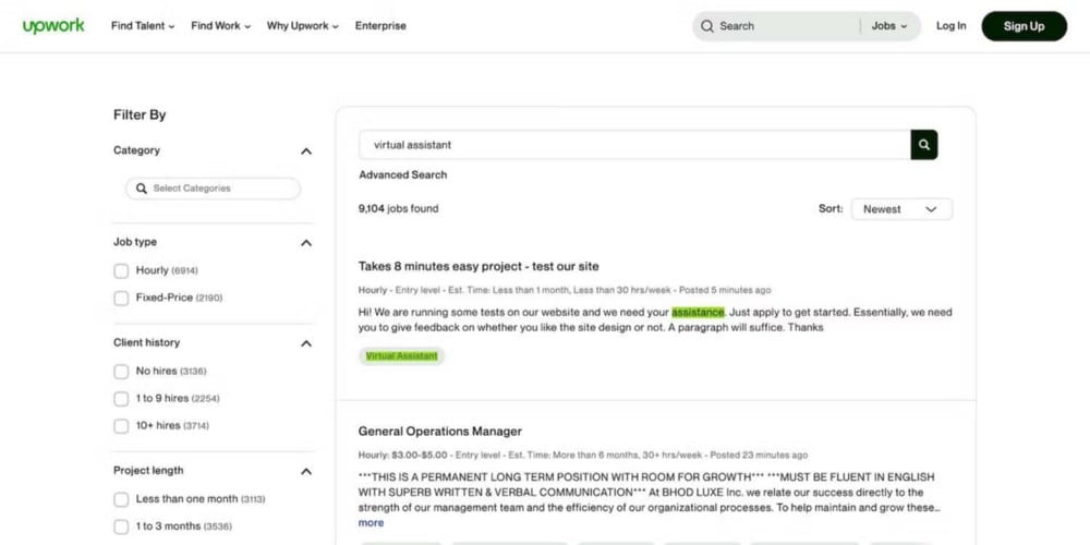 صورة لـ أفضل الأماكن للعثور على وظائف المساعد الافتراضي | 1v9LSqjXjIm9BC2mFNV-Llw-DzTechs