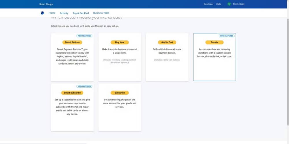 صورة لـ كيفية إعداد صفحة تبرع باستخدام حسابك على PayPal | 1yJO96EzdN2TVBLVW0k2QkA-DzTechs