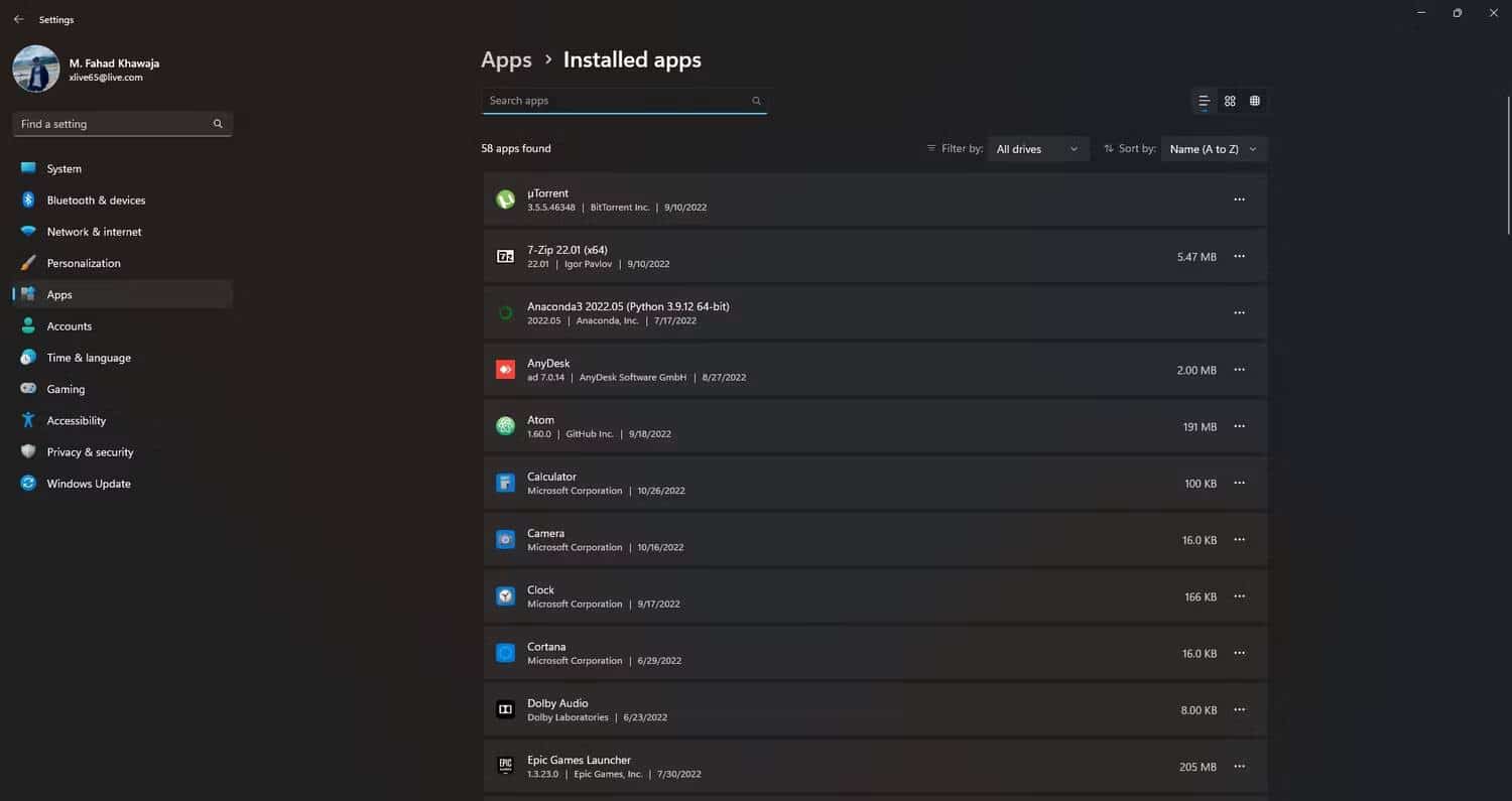 صورة لـ طرق لتوفير السعة التخزينية على Windows 11 | 1-Mueem2Rv4pTueYC4bSleg-DzTechs