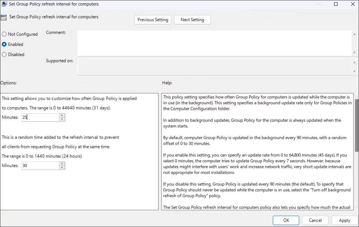 صورة لـ كيفية تحديث إعدادات سياسة المجموعة في Windows | 17BPgjOyyjd1GDctlbkvWJw-DzTechs