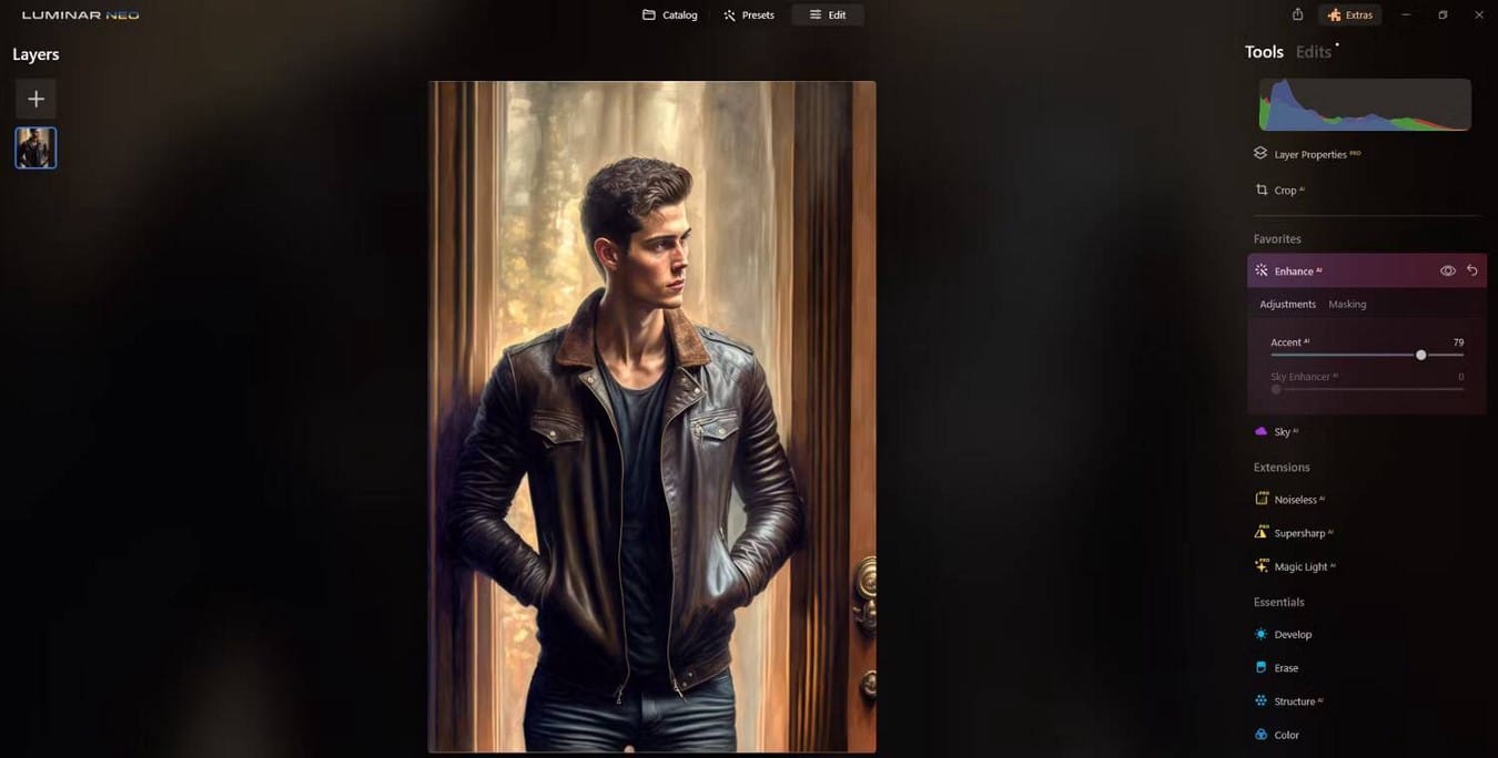 صورة لـ كيفية تحسين “البورتريه” بتقنية الذكاء الاصطناعي باستخدام Luminar Neo | 1WG8SRMOSa5dipx9gZEYzeA-DzTechs