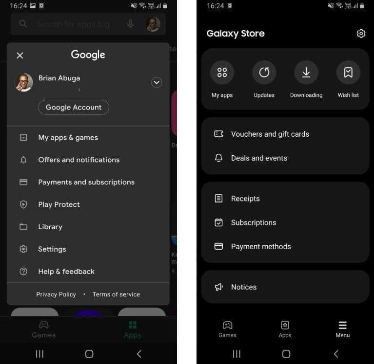 صورة لـ مقارنة بين Play Store و Galaxy Store: ما الفرق وأيهما يجب استخدامه؟ | 1Yh8-nJIRkRSzr5NL4stF9A-DzTechs