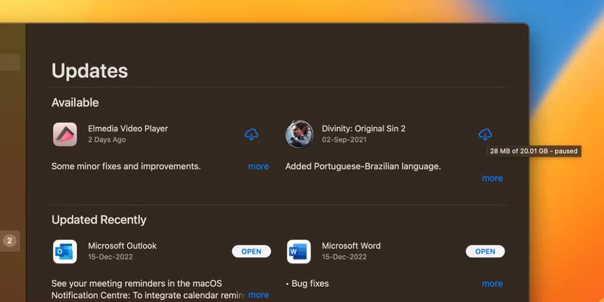 صورة لـ كيفية إيقاف التنزيلات التلقائية والجارية في App Store على الـ Mac | 1_ZKRRkRAnB-RvJW56a0jUg-DzTechs