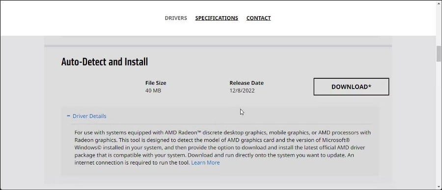 صورة لـ كيفية إصلاح خطأ اكتشاف مُهلة برنامج تشغيل AMD على Windows | 1zqfPUsXWM-8Z1L6LTsBmIA-DzTechs