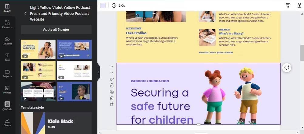 صورة لـ كيفية إنشاء موقع شخصي باستخدام Canva: دليل خطوة بخطوة | 10eHy84uKps-w0r78QbAS9A-DzTechs