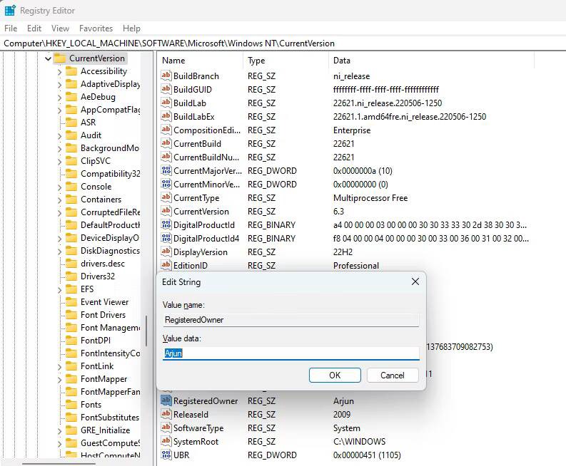 صورة لـ كيفية تغيير تفاصيل المالك في Windows 11 | 17iK_kIPNFRQguFhnMN8d4w-DzTechs