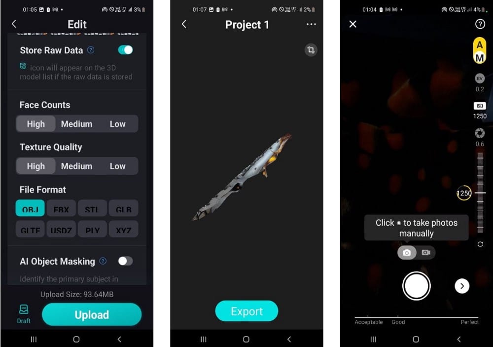 صورة لـ أفضل تطبيقات المسح الضوئي ثلاثي الأبعاد لـ Android: تحويل الكائنات الحقيقية إلى نماذج رقمية | 17ibivdAOOCEPVKJRkdmPfQ-DzTechs