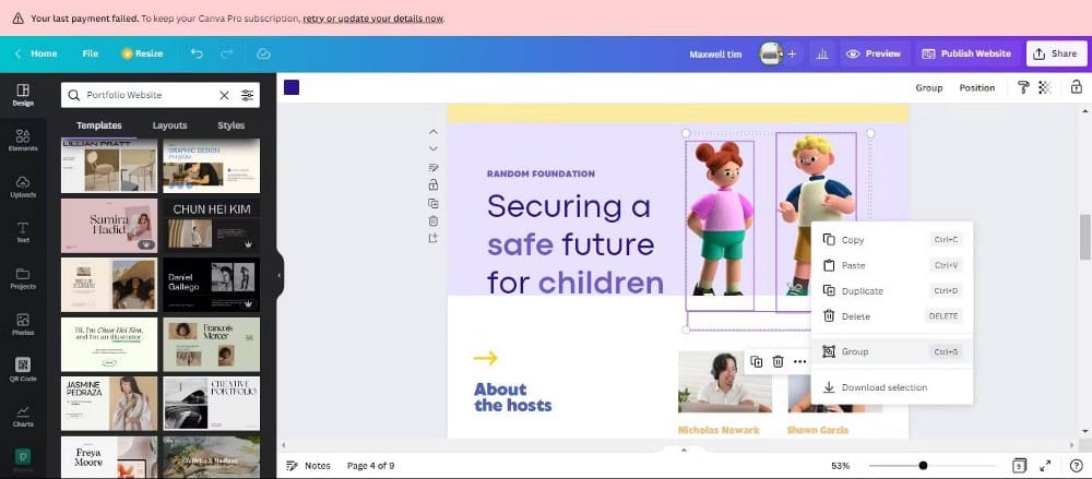 صورة لـ كيفية إنشاء موقع شخصي باستخدام Canva: دليل خطوة بخطوة | 1DFEq59y9J7T7CEX2fUQ4Kg-DzTechs
