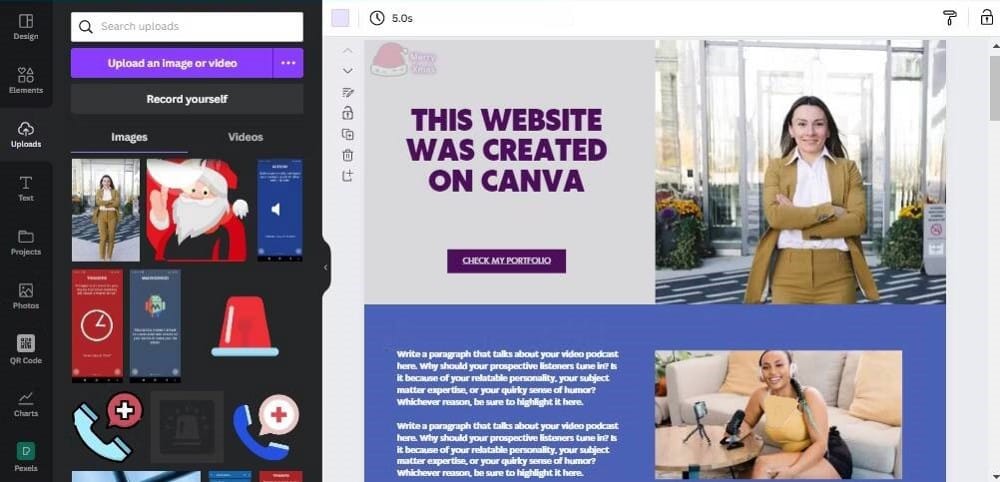 صورة لـ كيفية إنشاء موقع شخصي باستخدام Canva: دليل خطوة بخطوة | 1E3wRiVQaNFdtTTyt3rVlKQ-DzTechs