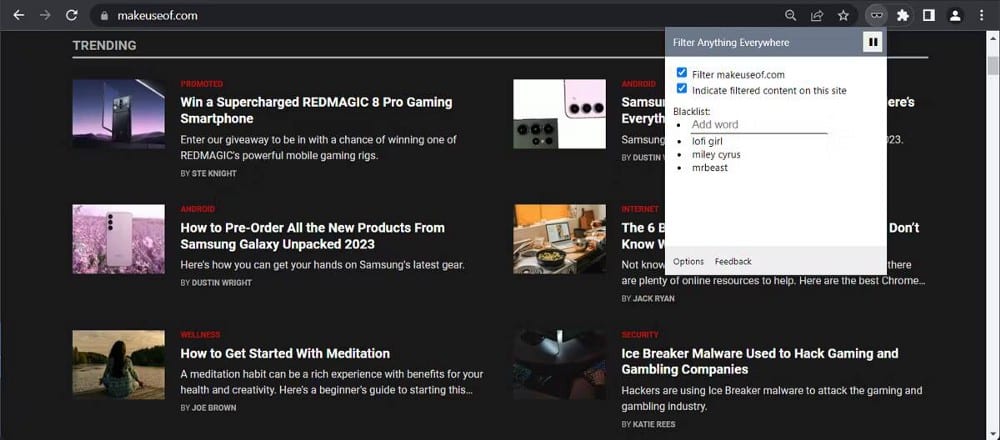 صورة لـ كيفية منع قناة YouTube مُعينة من الظهور في نتائج البحث | 1G4K6LgTEIeuNXJYerHUCrA-DzTechs